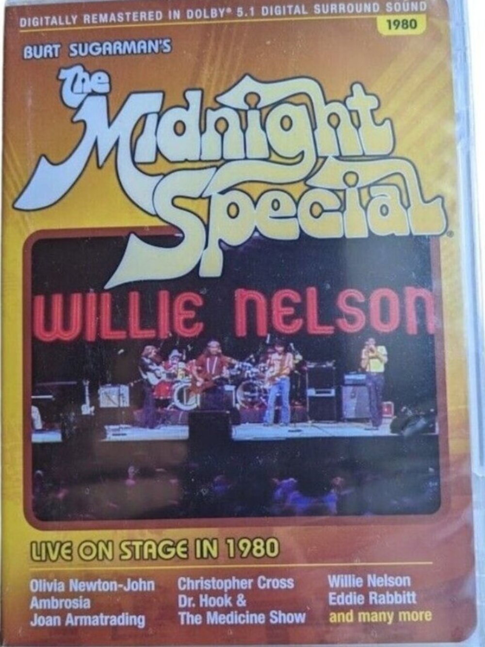 Sealed Midnight Special Willie Nelson Olivia Newton John Bonus Burt Sugarman